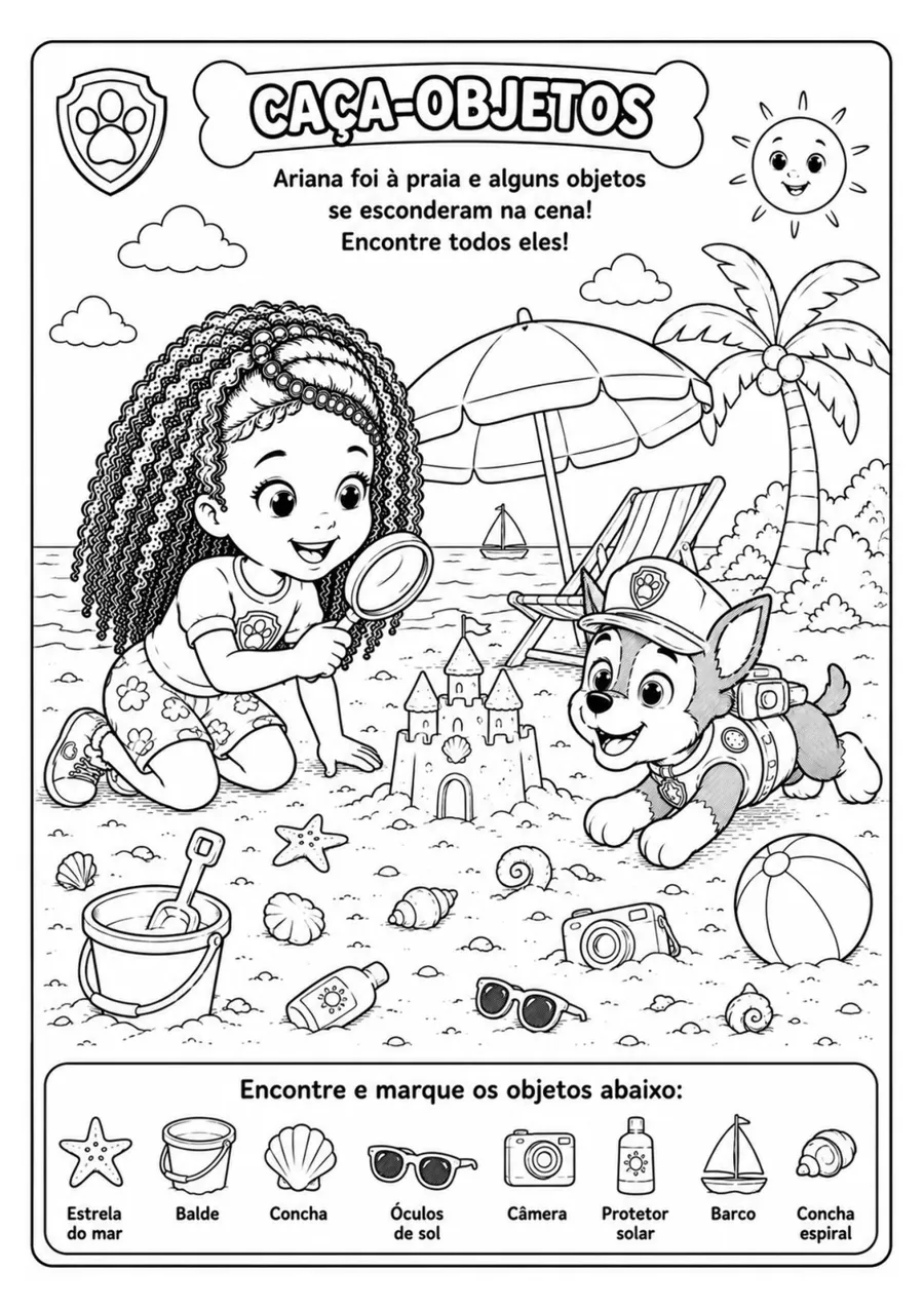 Caderno da Ariana — página 28 (Atividade)
